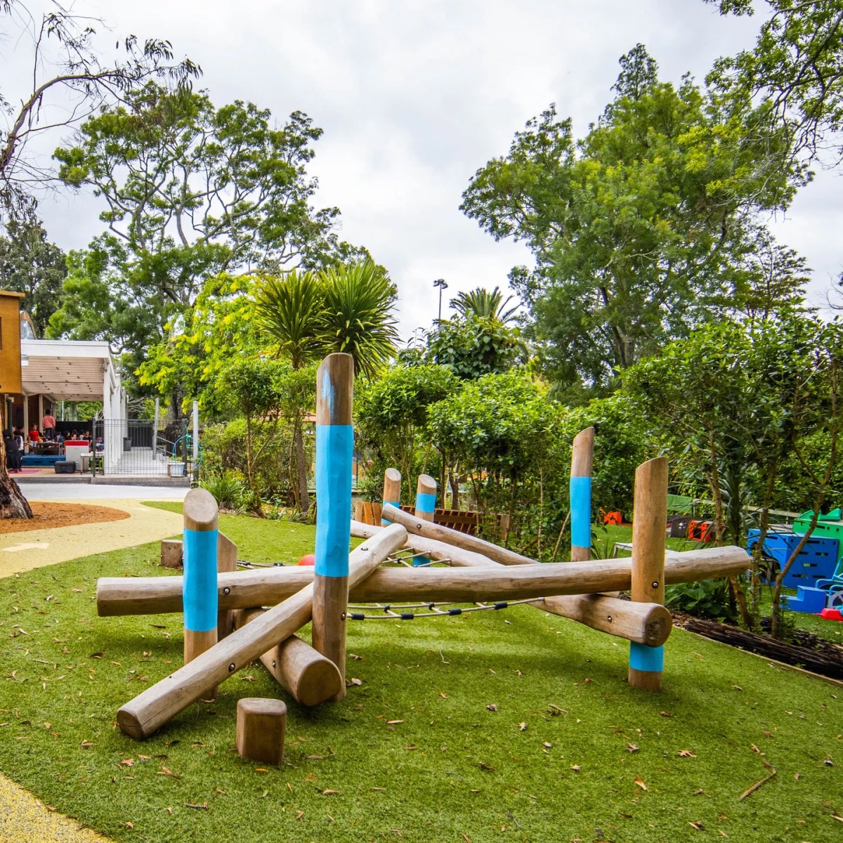Jam Net Log Jam Net | Playground Equipment